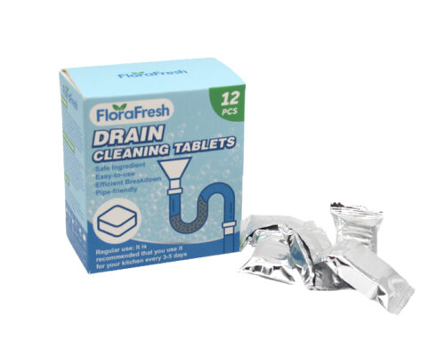 Eco-Friendly Disposable Bathroom Effervescent Drain Cleaning Tablets