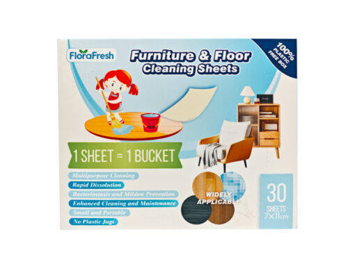 Multi-Surface Durable Furniture & Floor Cleaning Sheet