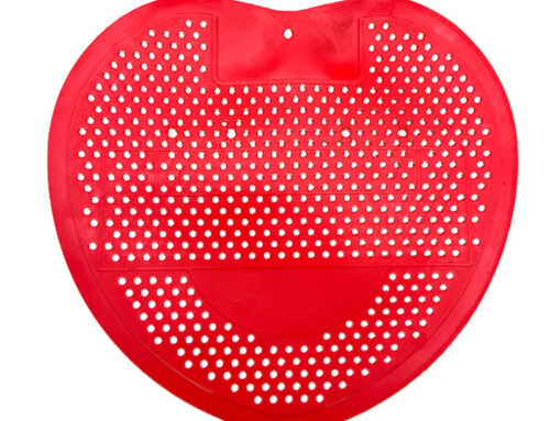 Cheap men toilet wave 3d urinal deodorizer screen with heart shape