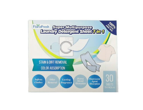 Stain Removal Multipurpose Laundry Detergent Sheets 7 in 1