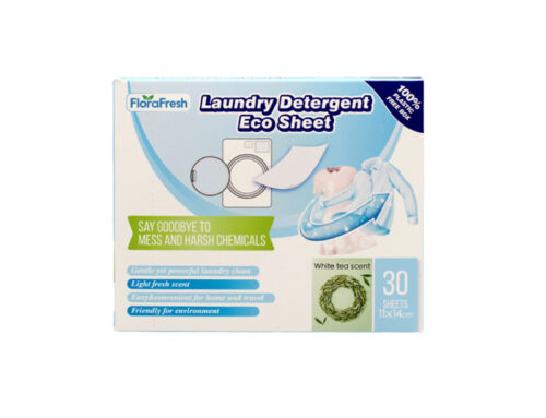 Mess-Free Time-Saving Tea Laundry Detergent Sheets